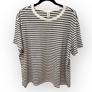 NWOT H&M striped tee. Size XXL